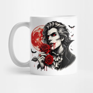 Romantic Vampire  Vintage Mug